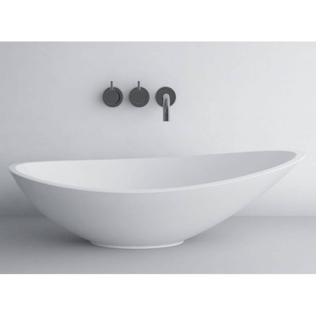 Umywalka Nablatowa Lea Snow White 56x32 LEA0001 Emporia