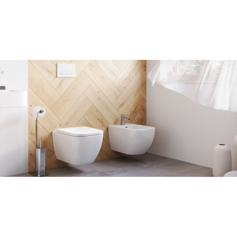 Miska Ness Z Deską WC Wolnoopadającą CENL.3509.500.WH Excellent Miska Ness Z Deską WC Wolnoopadającą CENL.3509.500.WH Excellent