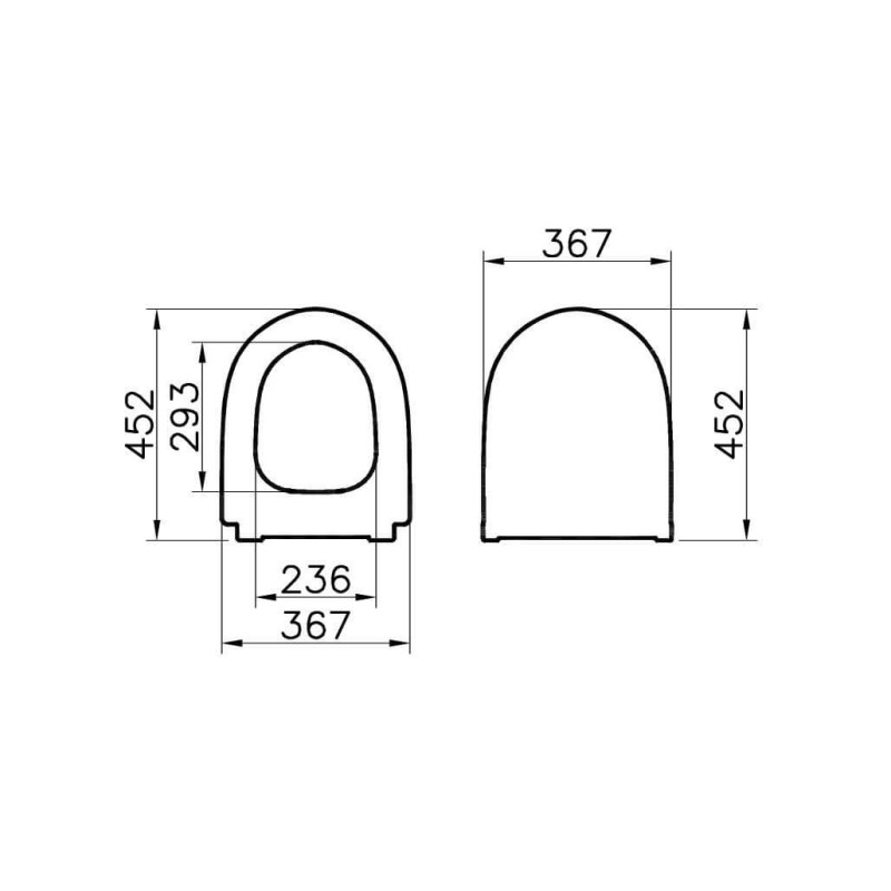 Deska Sento Slim Czarny Mat 120-083R009 Vitra Deska Sento Slim Czarny Mat 120-083R009 Vitra
