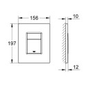 Przycisk Skate Cosmopolitan 38966KF0 Grohe Przycisk Skate Cosmopolitan 38966KF0 Grohe