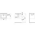 Umywalka Blatowa 560x440 mm Pro S Biały H8189630001041 Laufen Umywalka Blatowa 560x440 mm Pro S Biały H8189630001041 Laufen