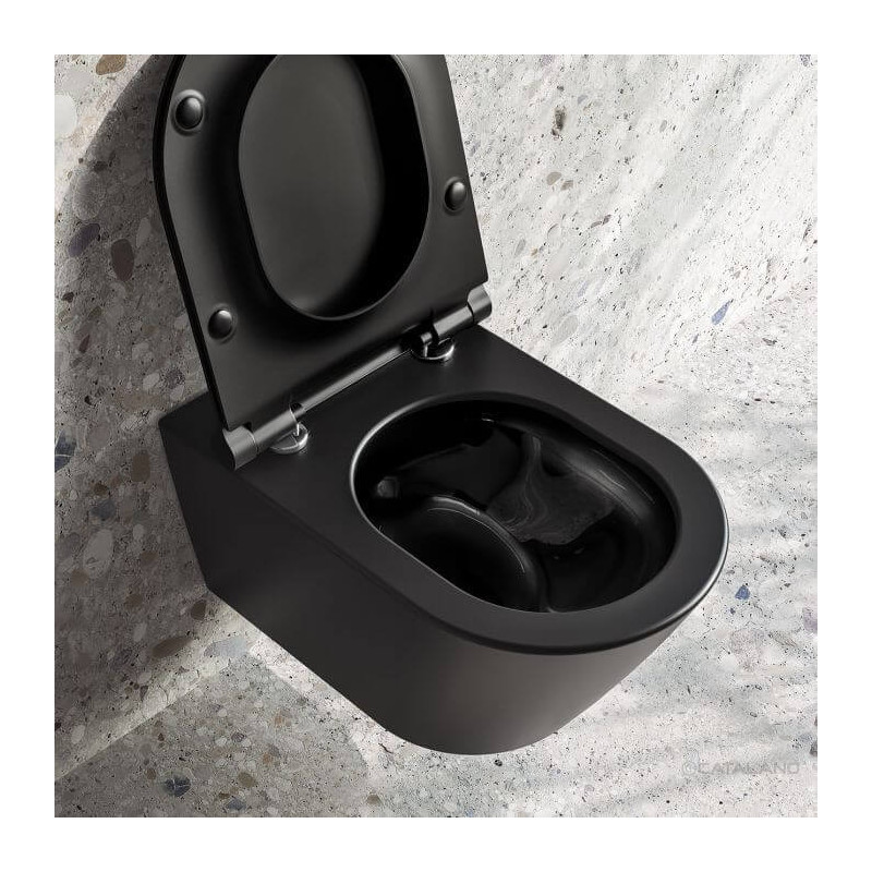 Miska WC Podwieszana Zero 55x35x26,5 cm I Mocowania 0111550022+5KFST00 Catalano Miska WC Podwieszana Zero 55x35x26,5 cm I Mocowania 0111550022+5KFST00 Catalano