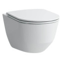 Zestaw Miska WC Podwieszana Rimless + Deska WC Slim Pro A Biały H8669560000001 Laufen Zestaw Miska WC Podwieszana Rimless + Deska WC Slim Pro A Biały H8669560000001 Laufen