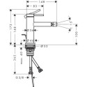 Bateria Bidetowa Tecturis S Brąz Szczotkowany 73201140 Hansgrohe Bateria Bidetowa Tecturis S Brąz Szczotkowany 73201140 Hansgrohe
