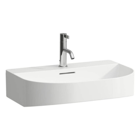 Umywalka Nablatowa Sonar Z Otworem Na Baterię 60x42x14,5 H8103420001041 Laufen