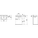 Umywalka Pro S 55x38 H8179580001041 Laufen Umywalka Pro S 55x38 H8179580001041 Laufen