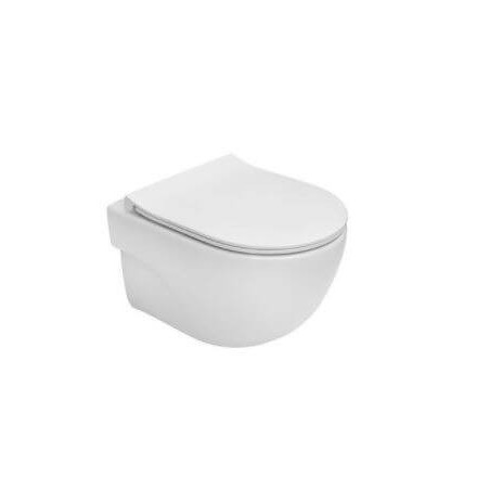 Miska WC Rimless Z Deską Wolnoopadającą 40x36 Meridian A34H242000 Roca