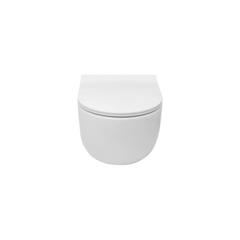 Miska WC Rimless Z Deską Wolnoopadającą 40x36 Meridian A34H242000 Roca Miska WC Rimless Z Deską Wolnoopadającą 40x36 Meridian A34H242000 Roca