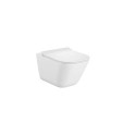 Miska Podwieszana WC Rimless Z Deską Wolnoopadającą Ultraslim Square A34H472000 Roca Miska Podwieszana WC Rimless Z Deską Wolnoopadającą Ultraslim Square A34H472000 Roca