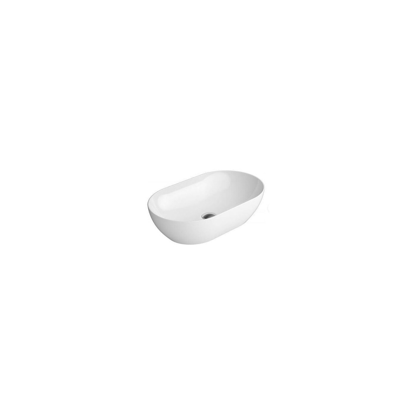 Umywalka Pura 60x37x16 Biała 883411 GSI Umywalka Pura 60x37x16 Biała 883411 GSI