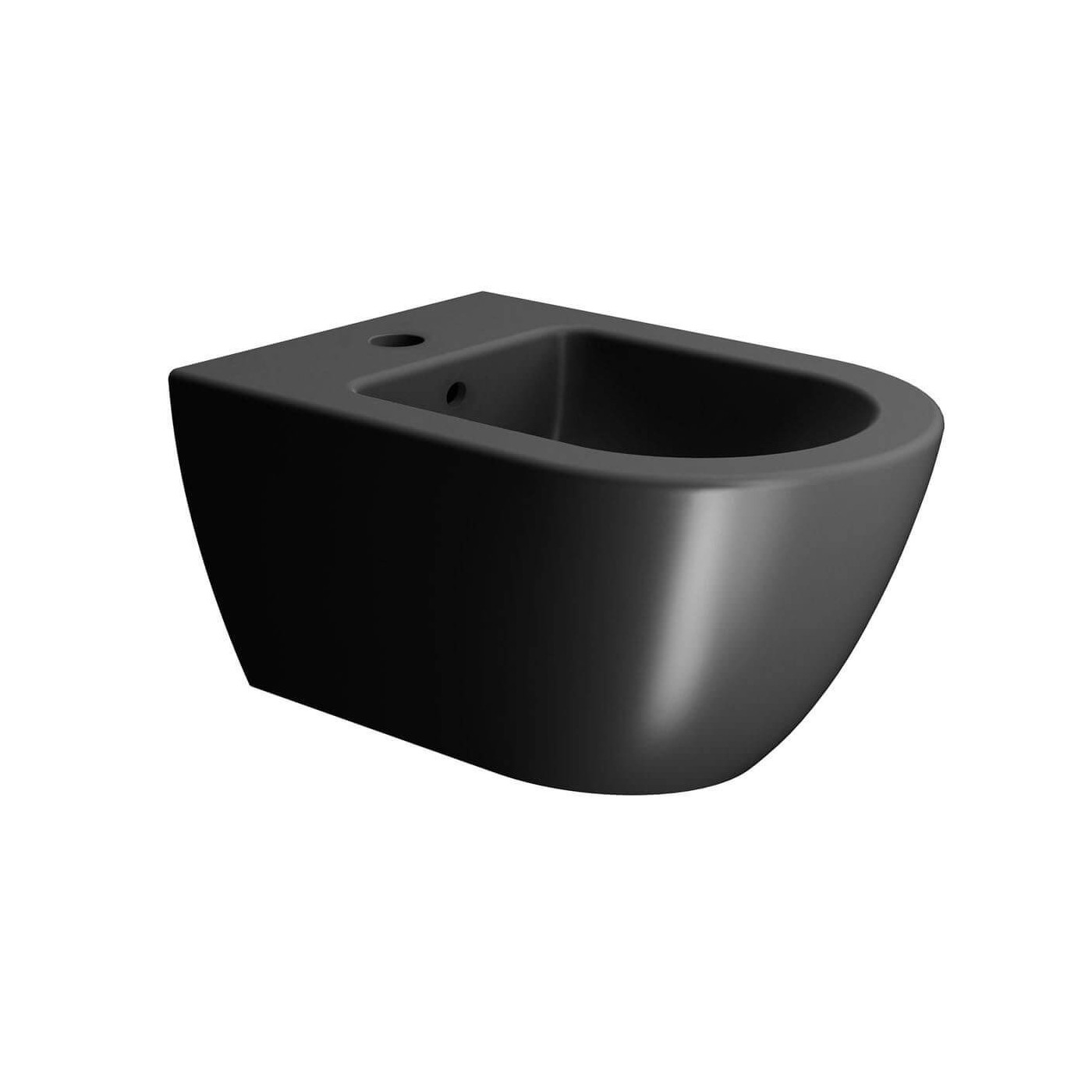 Bidet Wiszący Czarny Mat 56 x 30 x 38 cm 8865126 GSI Bidet Wiszący Czarny Mat 56 x 30 x 38 cm 8865126 GSI