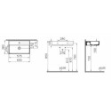 Umywalka Nablatowa 60x38x12 cm Z Otworem Archiplan Biała 7401B003-0041 Vitra Umywalka Nablatowa 60x38x12 cm Z Otworem Archiplan Biała 7401B003-0041 Vitra