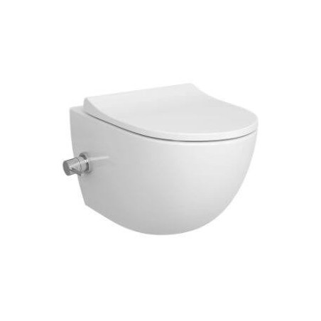 Miska WC Wisząca cm Z Funkcją Bidetu Sento 54x36,5 cm Biała 7748B003-7211 Vitra