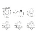 Bidet Podwieszany Avento 53x37 54050001 Villeroy&Boch Bidet Podwieszany Avento 53x37 54050001 Villeroy&Boch