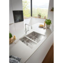 Zlewozmywak Podblatowy K700U Stal Szlachetna 54x44 cm 31574SD1 Grohe Zlewozmywak Podblatowy K700U Stal Szlachetna 54x44 cm 31574SD1 Grohe