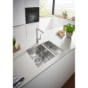 Zlewozmywak Podblatowy K700U Stal Szlachetna 54x44 cm 31574SD1 Grohe Zlewozmywak Podblatowy K700U Stal Szlachetna 54x44 cm 31574SD1 Grohe