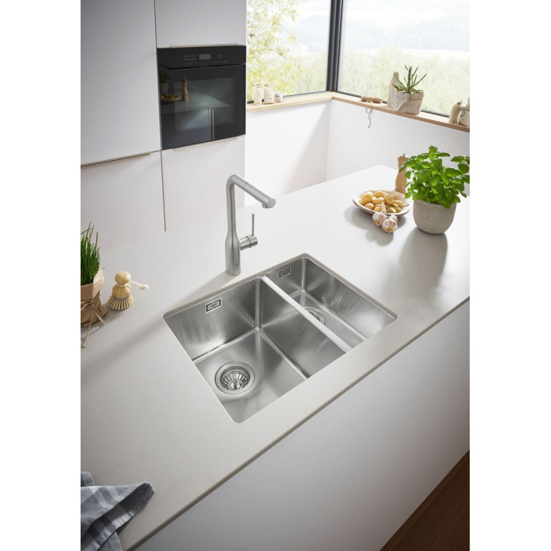 Zlewozmywak Podblatowy K700U Stal Szlachetna 54x44 cm 31574SD1 Grohe Zlewozmywak Podblatowy K700U Stal Szlachetna 54x44 cm 31574SD1 Grohe