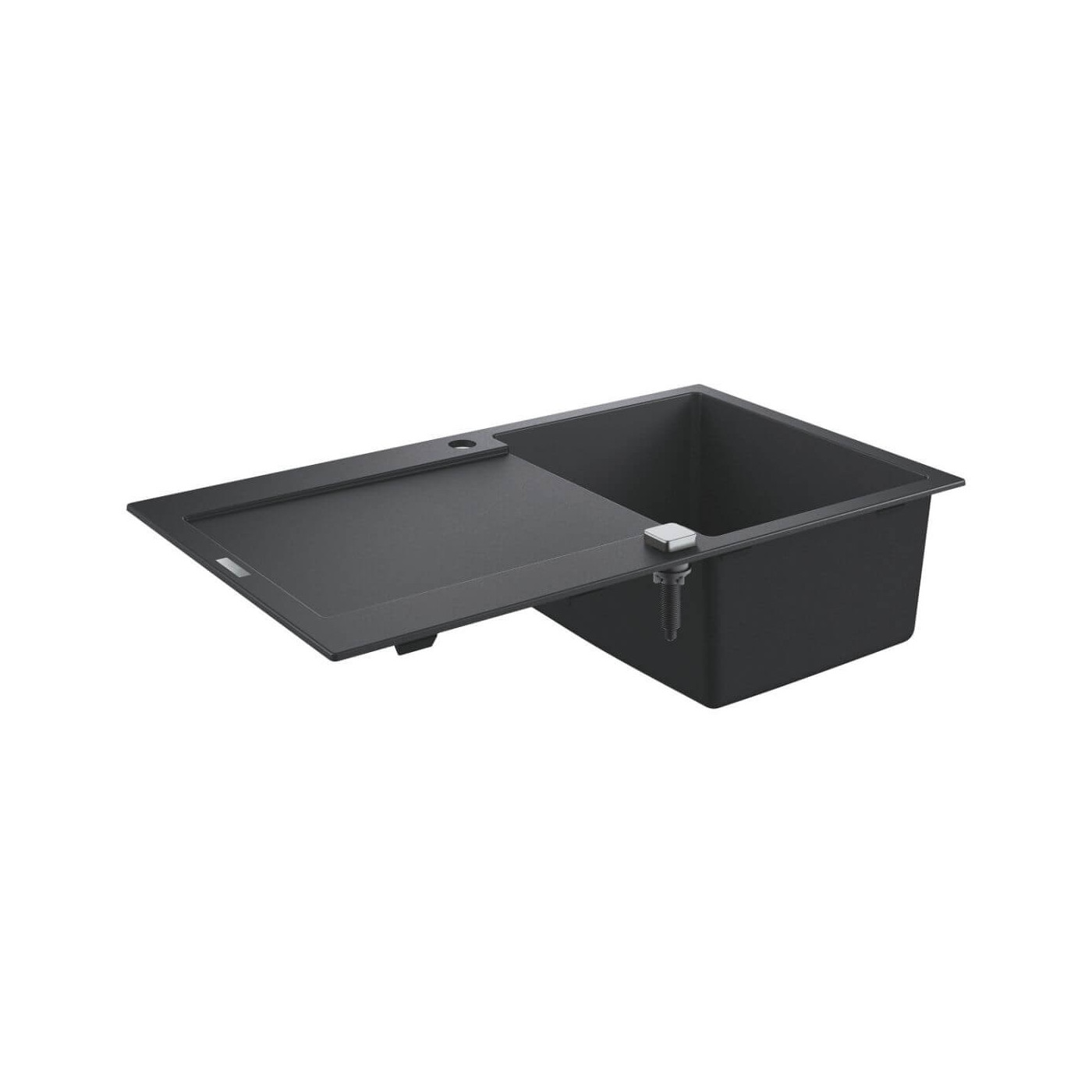 Zlewozmywak Kompozytowy K500 86x50 cm Z Ociekaczem Czarny Granit 31644AP0 Grohe Zlewozmywak Kompozytowy K500 86x50 cm Z Ociekaczem Czarny Granit 31644AP0 Grohe