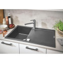 Zlewozmywak Kompozytowy K500 116x50 cm Z Ociekaczem Szary Granit 31647AP0 Grohe Zlewozmywak Kompozytowy K500 116x50 cm Z Ociekaczem Szary Granit 31647AP0 Grohe