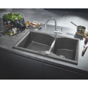 Zlewozmywak Kompozytowy K700 40x50 cm Szary Granit 31650AT0 Grohe Zlewozmywak Kompozytowy K700 40x50 cm Szary Granit 31650AT0 Grohe