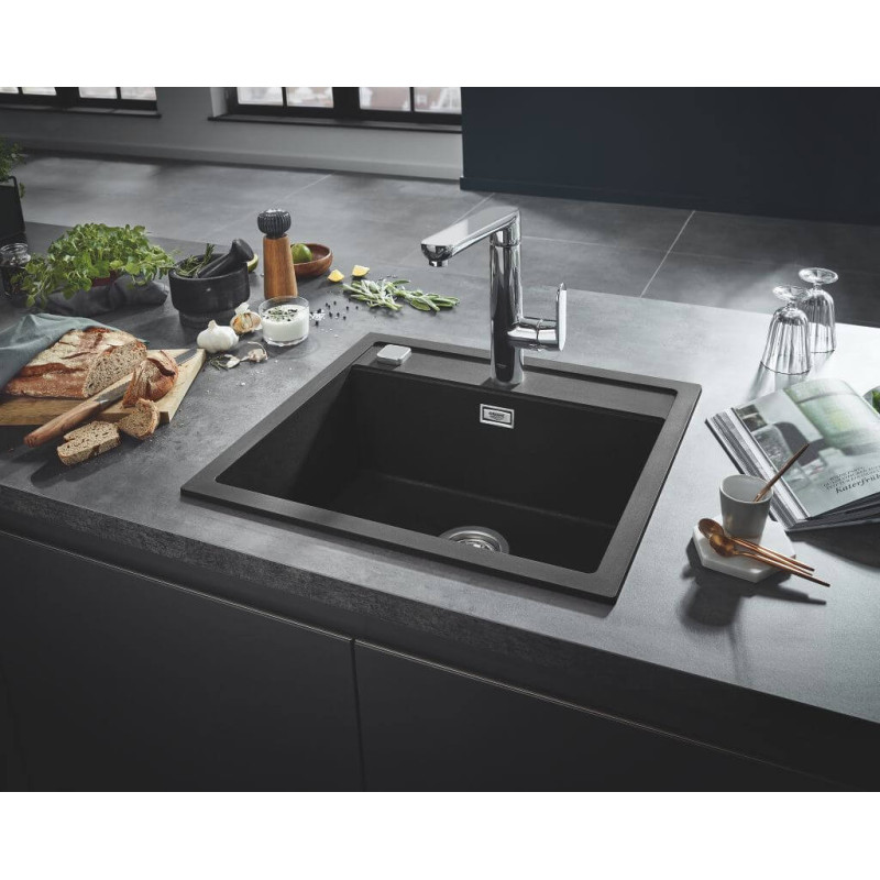 Zlewozmywak Kompozytowy K700 40x50 cm Szary Granit 31650AT0 Grohe Zlewozmywak Kompozytowy K700 40x50 cm Szary Granit 31650AT0 Grohe