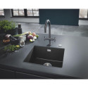 Zlewozmywak Kompozytowy K700U 45x40 cm Szary Granit 31653AT0 Grohe Zlewozmywak Kompozytowy K700U 45x40 cm Szary Granit 31653AT0 Grohe