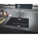 Zlewozmywak Kompozytowy K700U 45x40 cm Szary Granit 31653AT0 Grohe Zlewozmywak Kompozytowy K700U 45x40 cm Szary Granit 31653AT0 Grohe