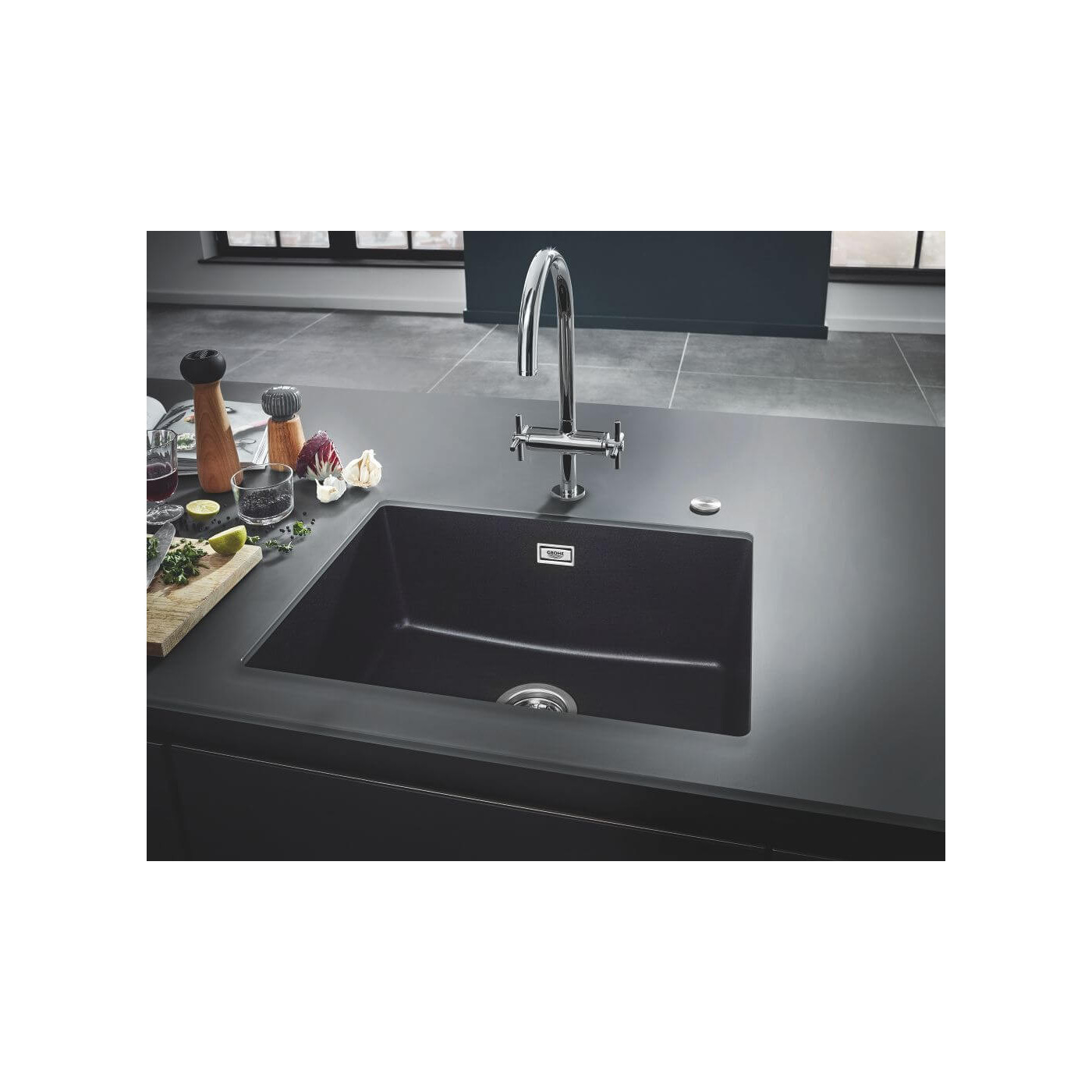 Zlewozmywak Kompozytowy K700U S53x45 cm zary Granit 31654AT0 Grohe Zlewozmywak Kompozytowy K700U S53x45 cm zary Granit 31654AT0 Grohe