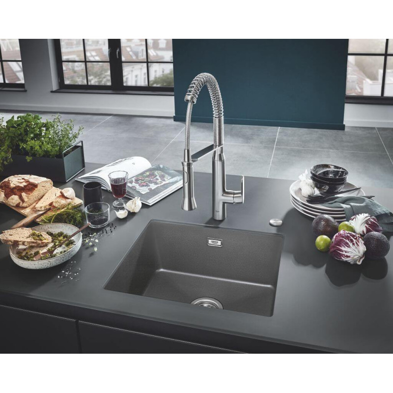 Zlewozmywak Kompozytowy K700U S53x45 cm zary Granit 31654AT0 Grohe Zlewozmywak Kompozytowy K700U S53x45 cm zary Granit 31654AT0 Grohe