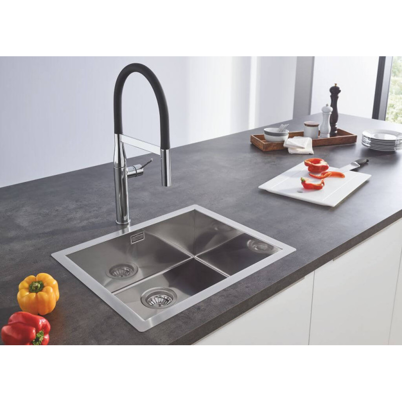 Zlewozmywak K700 54x44 cm Stal Szlachetna 31726SD0 Grohe Zlewozmywak K700 54x44 cm Stal Szlachetna 31726SD0 Grohe