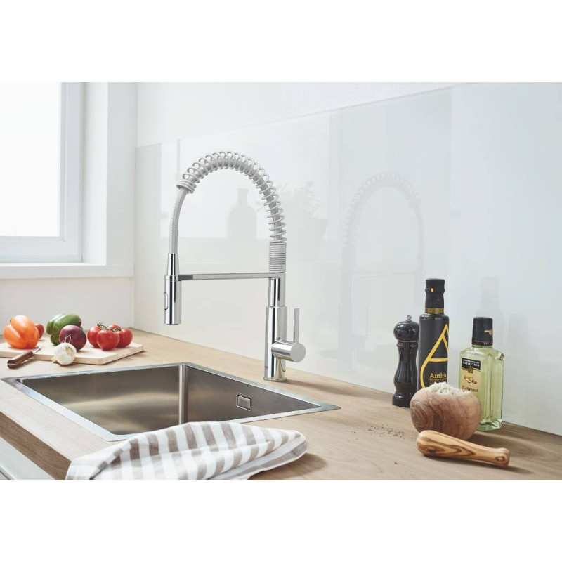 Zlewozmywak K700 54x44 cm Stal Szlachetna 31726SD0 Grohe Zlewozmywak K700 54x44 cm Stal Szlachetna 31726SD0 Grohe