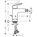 Bateria Bidetowa Z Kompletem Odpływowym Z Cięgłem Logis Czarny Mat 71200670 Hansgrohe Bateria Bidetowa Z Kompletem Odpływowym Z Cięgłem Logis Czarny Mat 71200670 Hansgrohe
