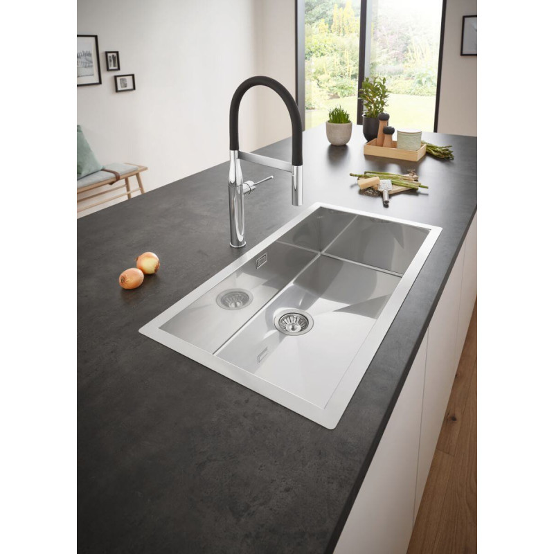 Zlewozmywak K700 54x44 cm Stal Szlachetna 31578SD1 Grohe Zlewozmywak K700 54x44 cm Stal Szlachetna 31578SD1 Grohe