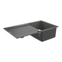 Zlewozmywak Kompozytowy K500 86x50 cm Z Ociekaczem Szary Granit 31644AT0 Grohe Zlewozmywak Kompozytowy K500 86x50 cm Z Ociekaczem Szary Granit 31644AT0 Grohe