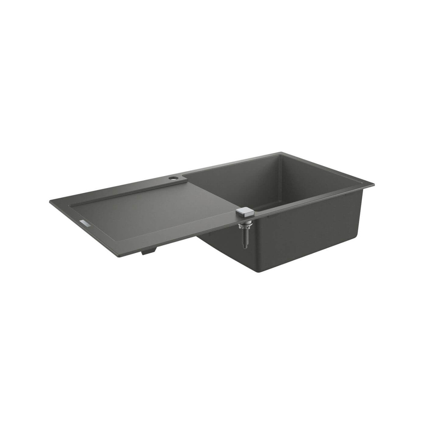 Zlewozmywak Kompozytowy K500 100x50 cm Z Ociekaczem Szary Granit 31645AT0 Grohe Zlewozmywak Kompozytowy K500 100x50 cm Z Ociekaczem Szary Granit 31645AT0 Grohe