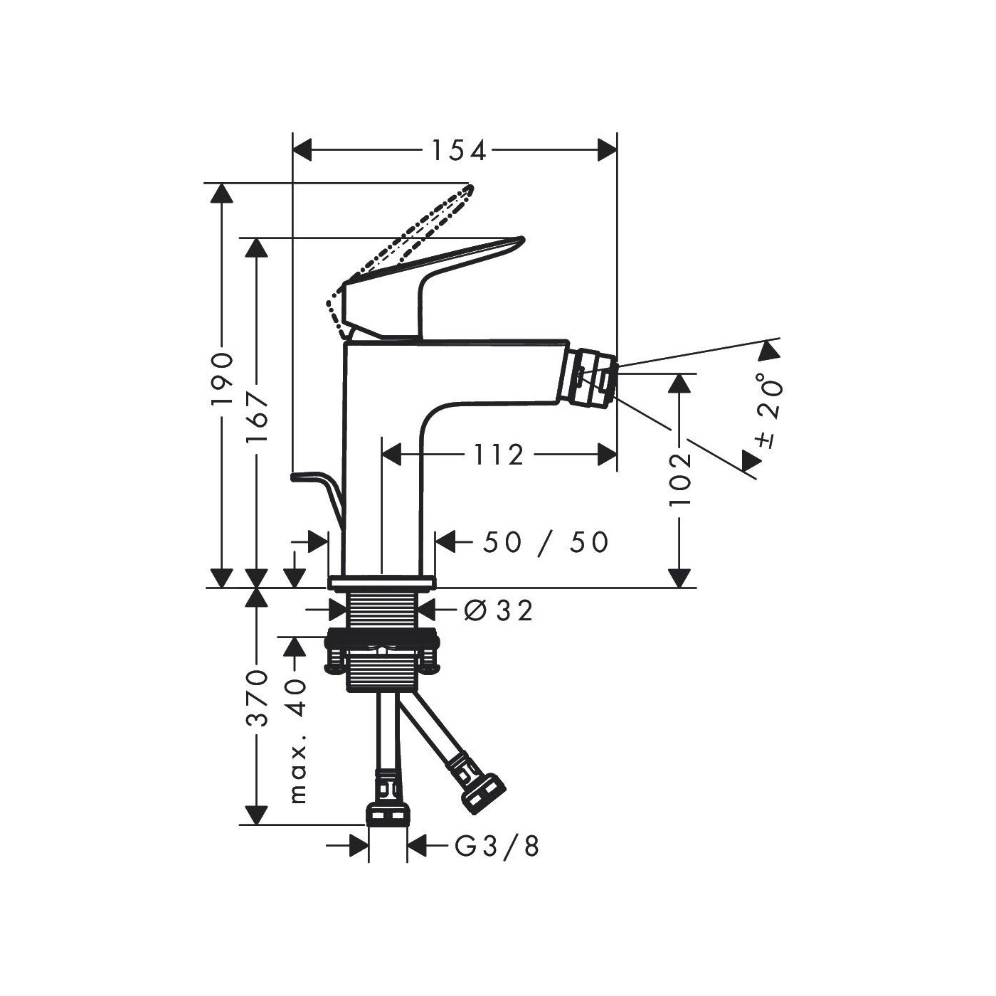 Bateria Bidetowa Z Kompletem Odpływowym Z Cięgłem Logis Czarny Mat 71201670 Hansgrohe Bateria Bidetowa Z Kompletem Odpływowym Z Cięgłem Logis Czarny Mat 71201670 Hansgrohe