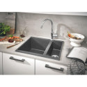 Zlewozmywak Kompozytowy K500 100x50 cm Z Ociekaczem Szary Granit 31645AT0 Grohe Zlewozmywak Kompozytowy K500 100x50 cm Z Ociekaczem Szary Granit 31645AT0 Grohe