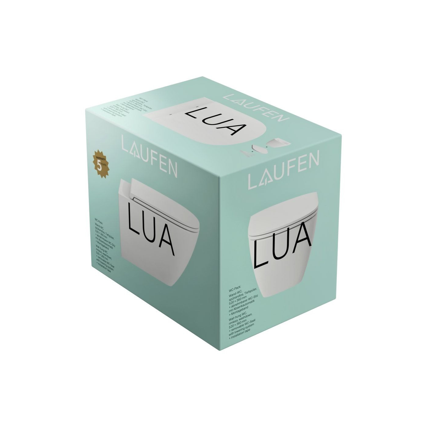Zestaw 3w1 Miska WC Podwieszana Rimless Z Deską WC Slim Wolnoopadającą Z Izolacją Akustyczną Lua Biały H8660800000001 Laufen Zestaw 3w1 Miska WC Podwieszana Rimless Z Deską WC Slim Wolnoopadającą Z Izolacją Akustyczną Lua Biały H8660800000001 Laufen