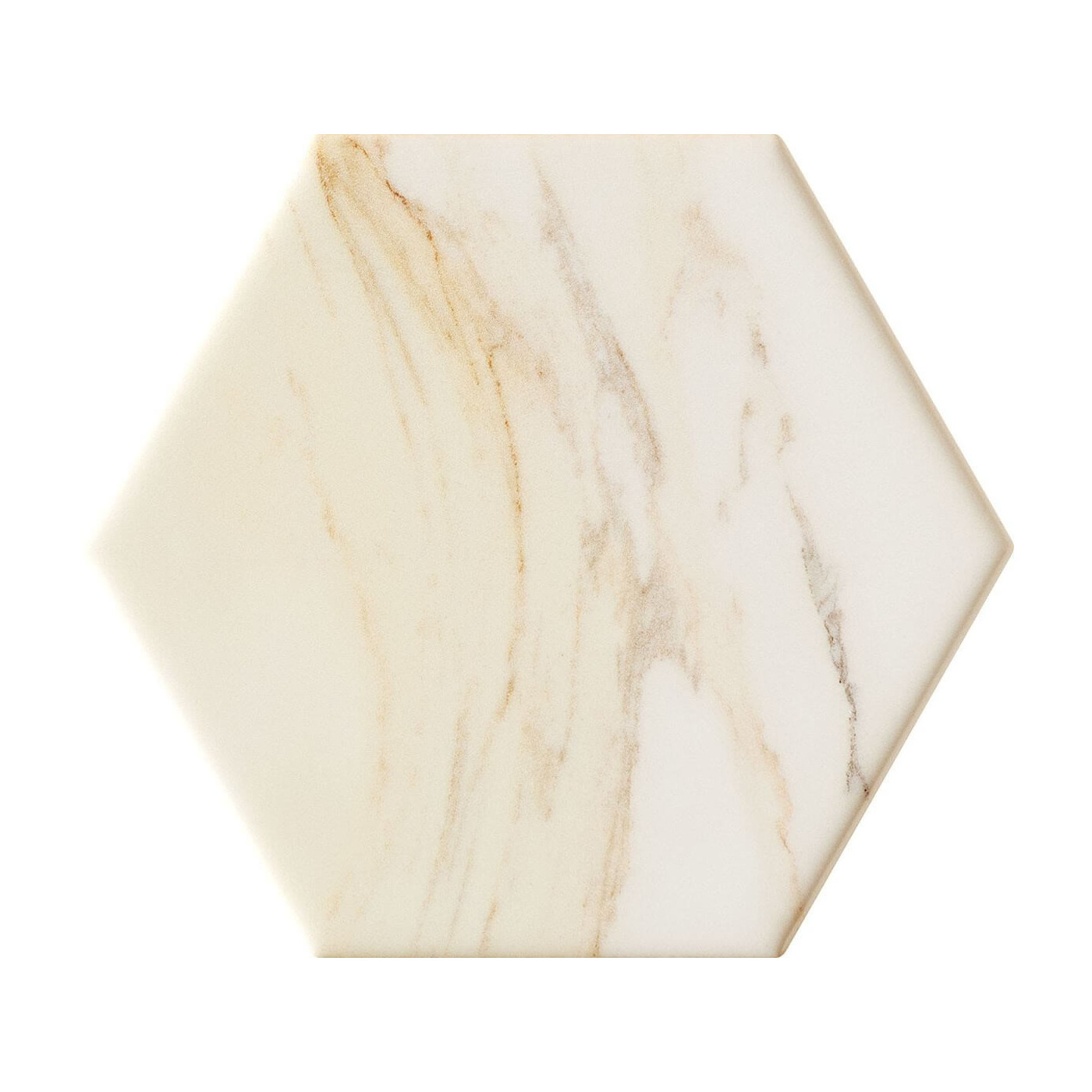 Płytka Ścienna Flare White Hex 12,5x11 Tubądzin Domino Płytka Ścienna Flare White Hex 12,5x11 Tubądzin Domino