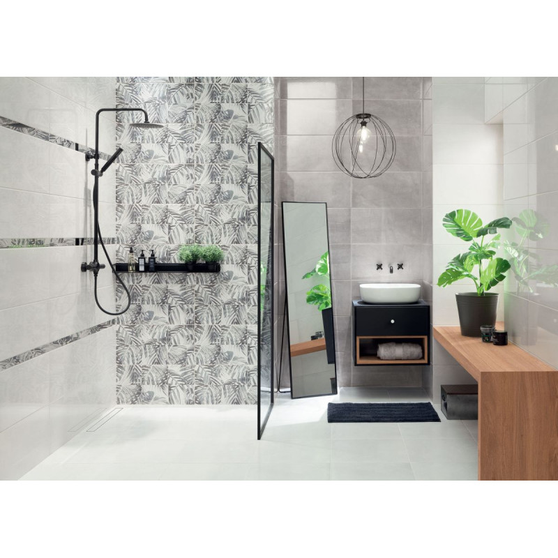 Dekor Ścienny Idylla Grey 1 60,8x30,8 Tubądzin Domino Dekor Ścienny Idylla Grey 1 60,8x30,8 Tubądzin Domino