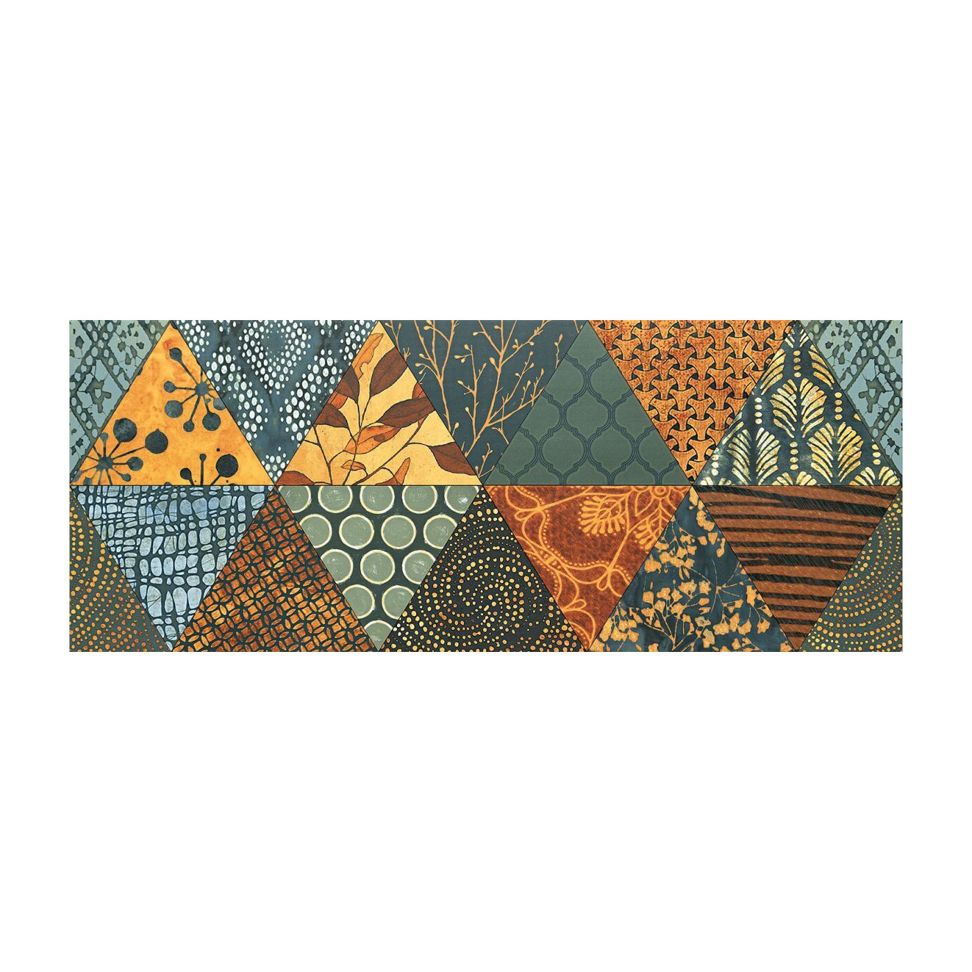 Dekor ścienny Goldgreen A 29,8x74,8 Tubądzin Dekor ścienny Goldgreen A 29,8x74,8 Tubądzin