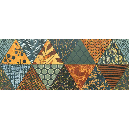 Dekor ścienny Goldgreen A 29,8x74,8 Tubądzin