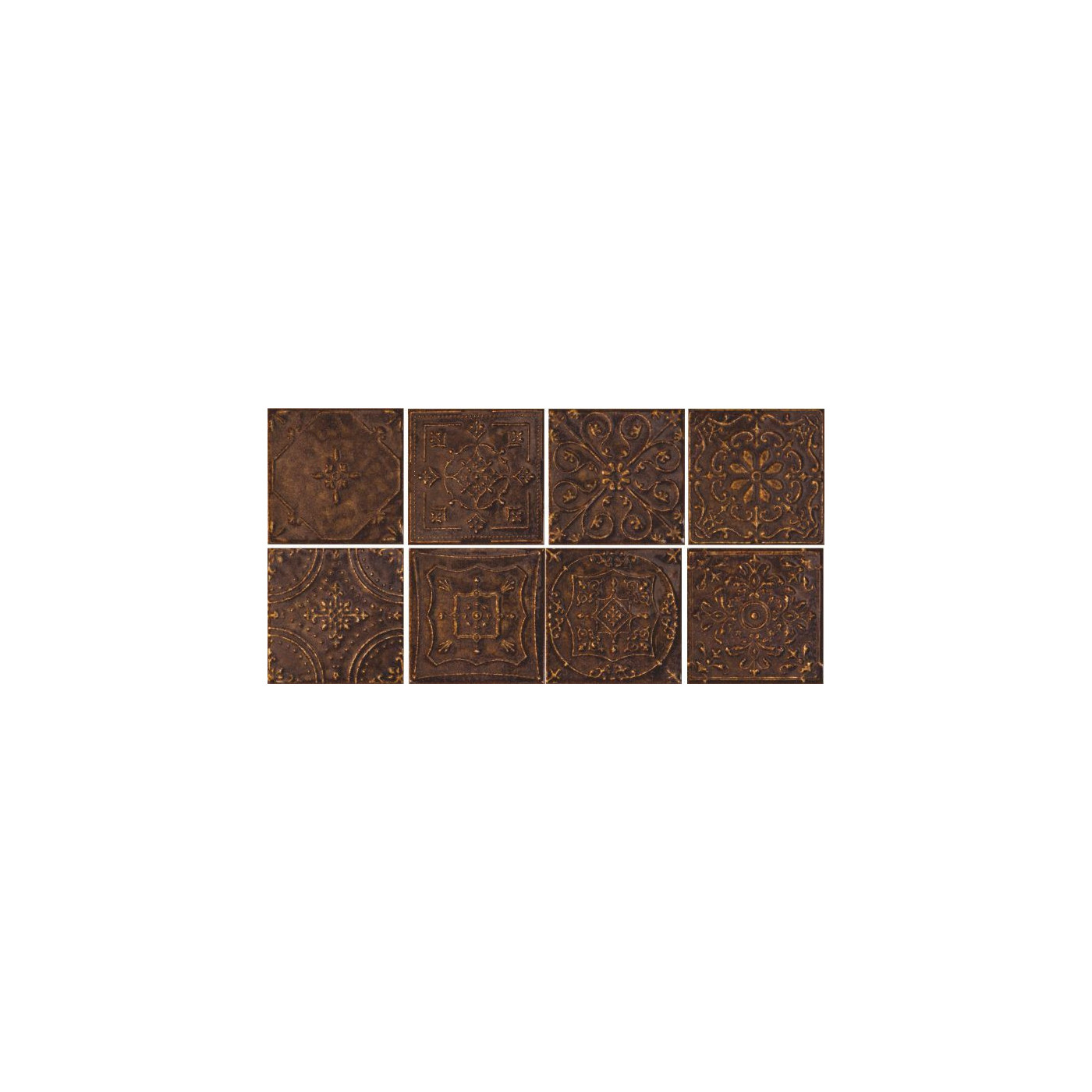 Dekor ścienny Tinta Brown 14,8x14,8 Tubądzin Dekor ścienny Tinta Brown 14,8x14,8 Tubądzin