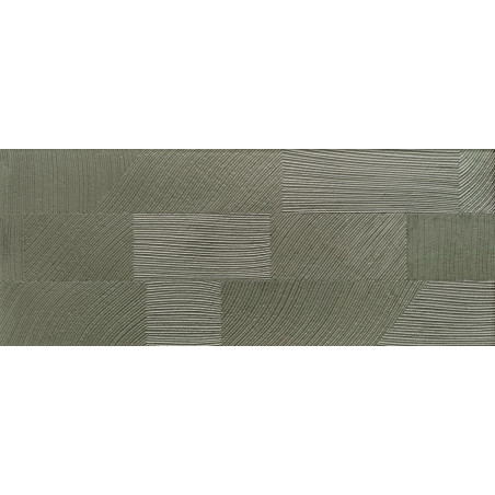 Dekor szklany Brass Olive 29,8x74,8 Tubądzin