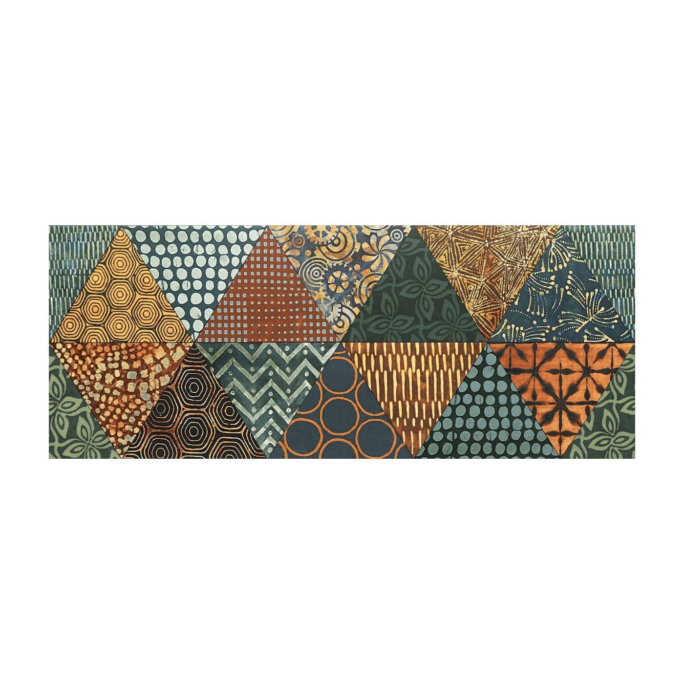 Dekor Ścienny Goldgreen B G.I 29,8x74,8 Tubądzin Dekor Ścienny Goldgreen B G.I 29,8x74,8 Tubądzin