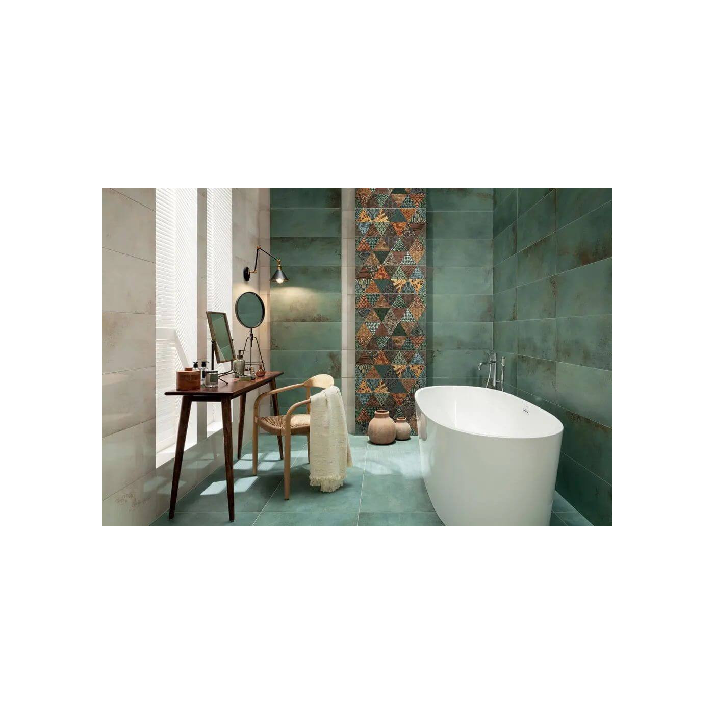 Dekor Ścienny Goldgreen B G.I 29,8x74,8 Tubądzin Dekor Ścienny Goldgreen B G.I 29,8x74,8 Tubądzin