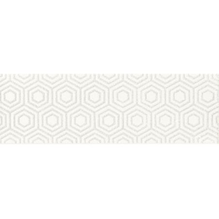 Dekor Burano Bar White A 23,7x7,8 Tubądzin Domino