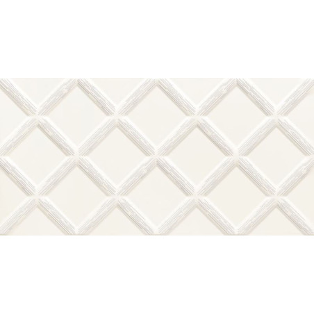 Dekor Burano White 30,8x60,8 Tubądzin Domino