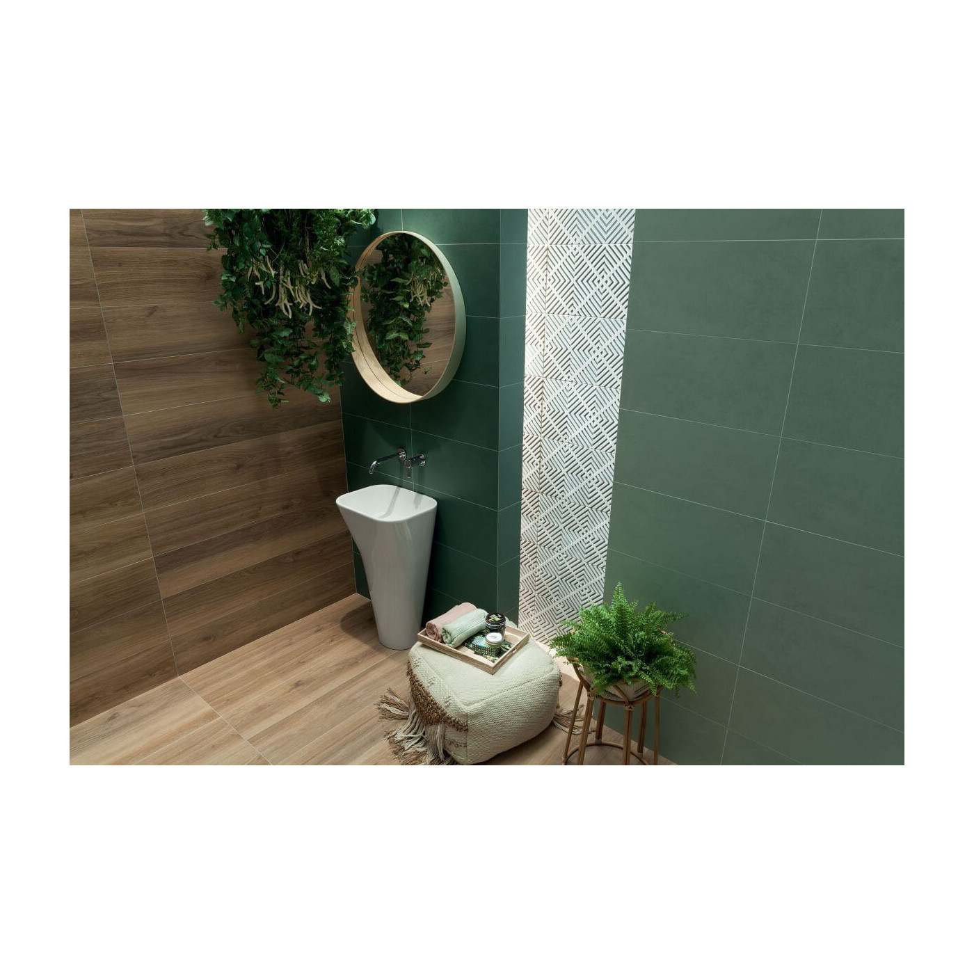 Dekor Ścienny Touch 3 29.8X59.8 Tubądzin Domino Dekor Ścienny Touch 3 29.8X59.8 Tubądzin Domino