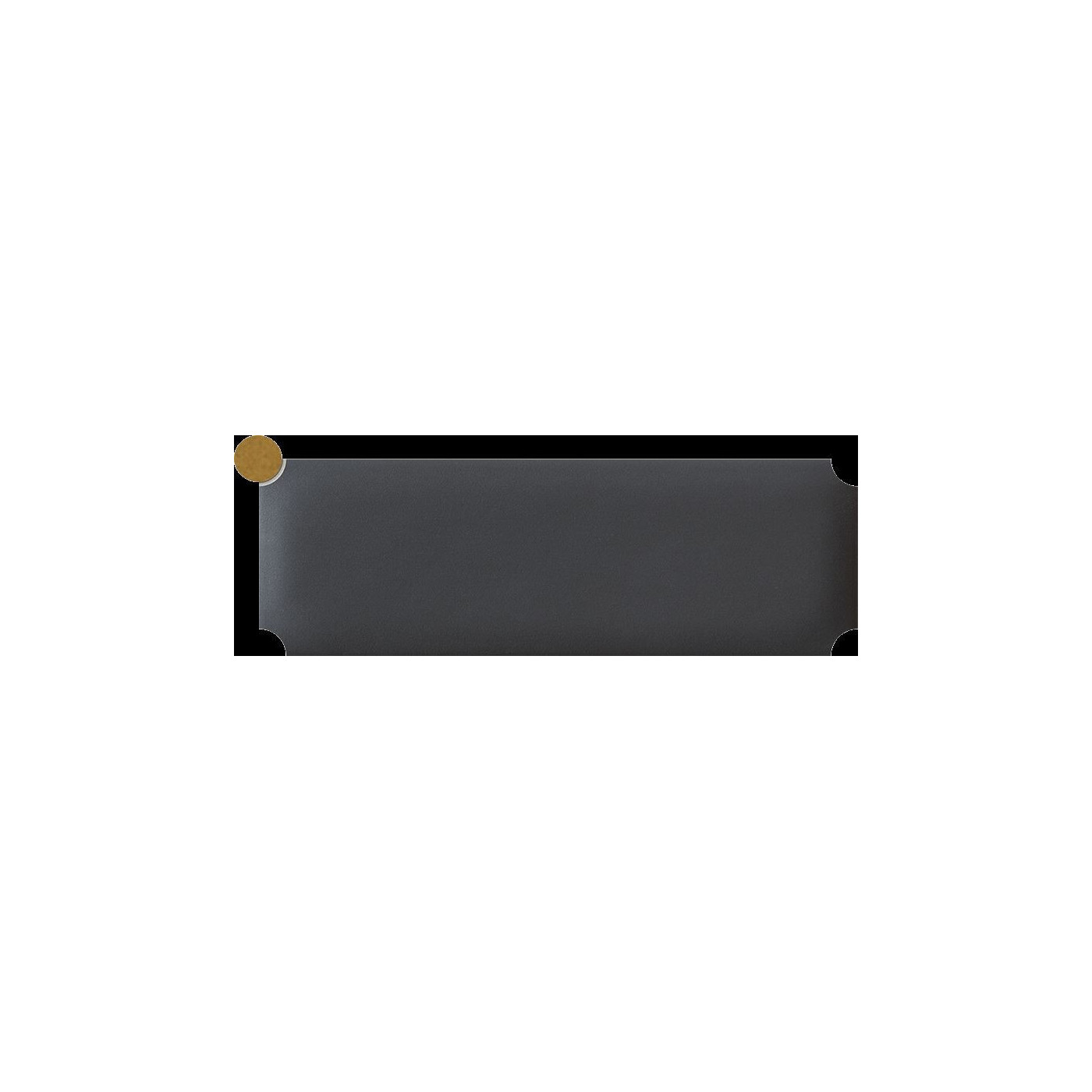 Dekor Ścienny Sophisticated Brick Black Mat 23,7x7,8 Tubądzin Dekor Ścienny Sophisticated Brick Black Mat 23,7x7,8 Tubądzin